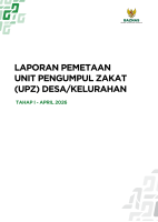 Laporan Pemetaan Unit Pengumpul Zakat (UPZ) Desa/Kelurahan