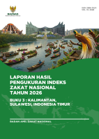 Laporan Hasil Pengukuran Indeks Zakat Nasional Tahun 2026:  Buku III Kalimantan, Sulawesi, Indonesia Timur